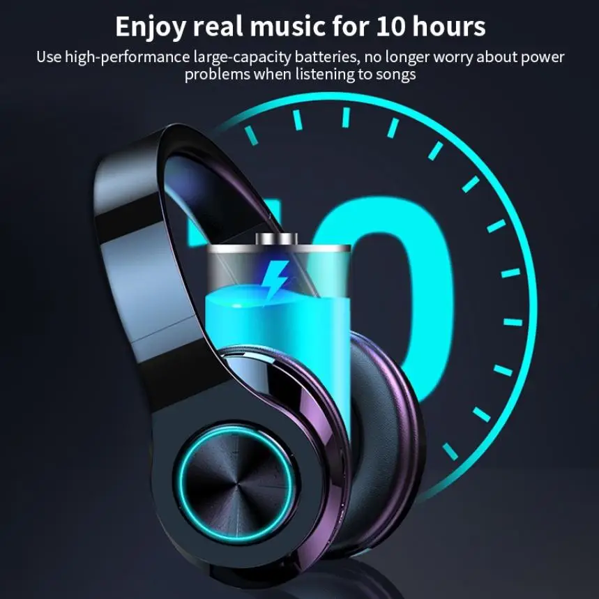 Цвет Беспроводной Bluetooth наушники спортивные Игровые Водонепроницаемый Hi Fi