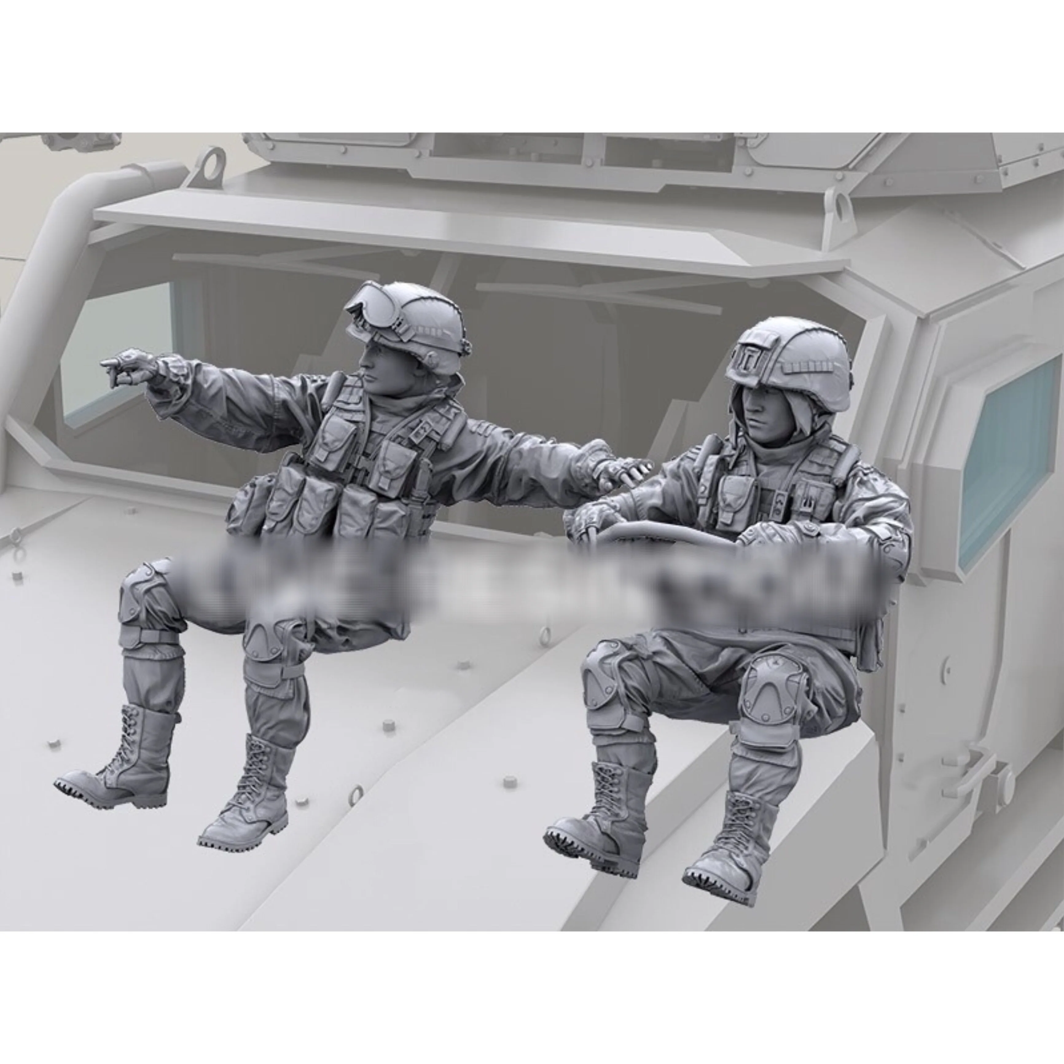 

1/35 Resin Model Figure GK , Unassembled and unpainted kit