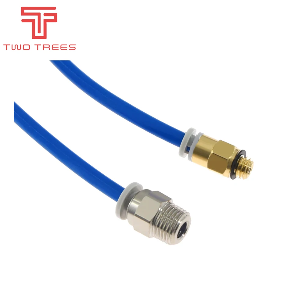 5 шт./лот 3D части принтера пневматические фитинги PC4 M6 много Тип для 4 мм PTFE трубка