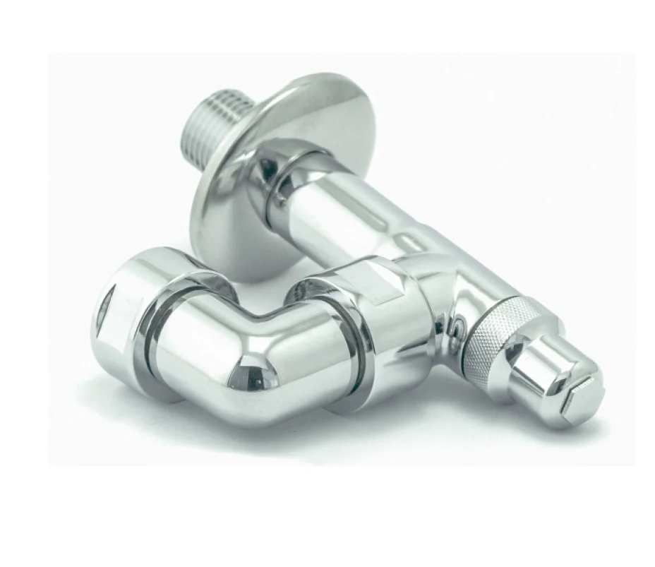 Купить Кран Для Полотенцесушителя Угловой Хромированный