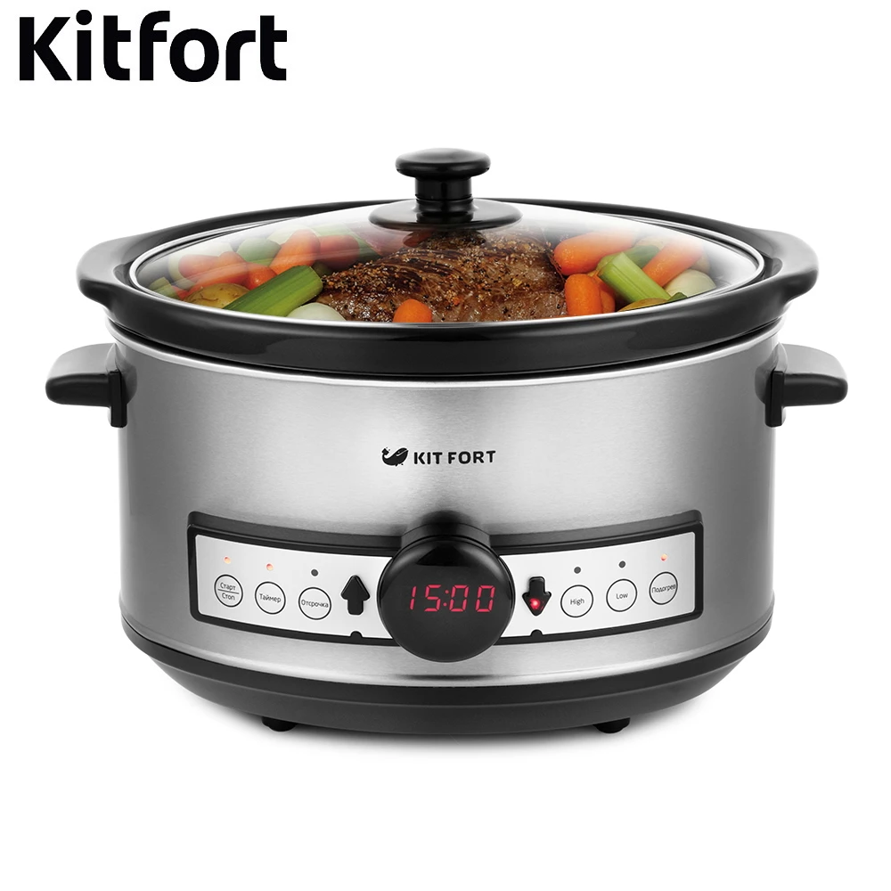Медленноварка Kitfort KT 213|Тиховарки| |