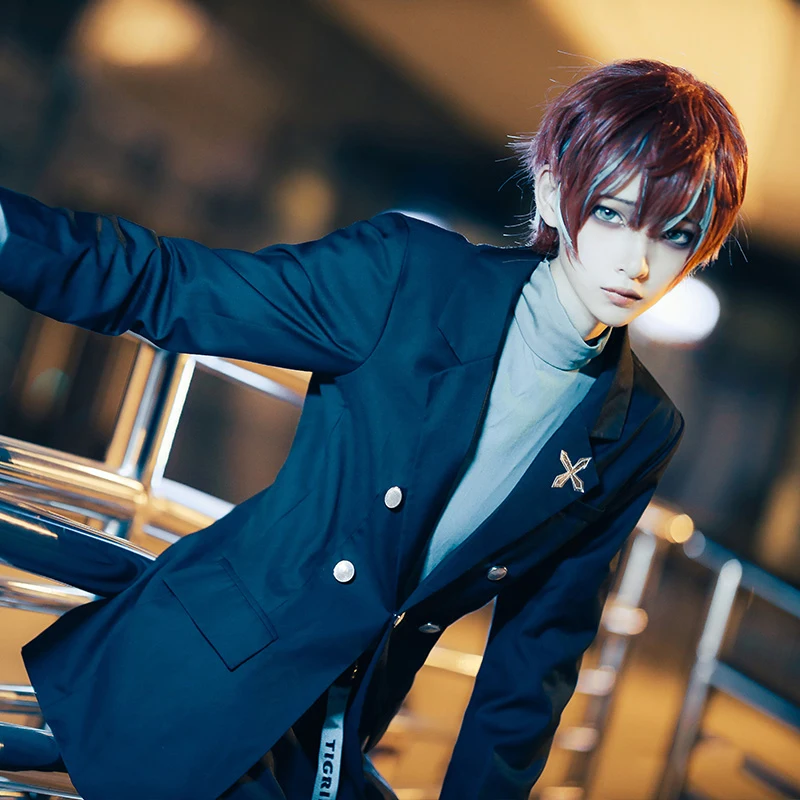 

Division Rap Battle DRB Doppo Kannonzaka Cosplay Costume Hypnosis Mic ExtraWardrobe01 DOPPO Uniform Custom Made