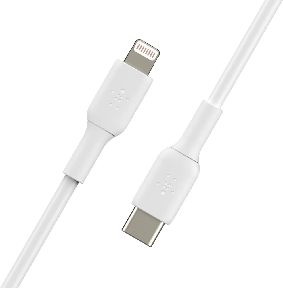 Кабель для iPod iPhone iPad Belkin Boost Charge USB C/Lightning 1m CAA003bt1MWH (White)|Зарядные устройства| |