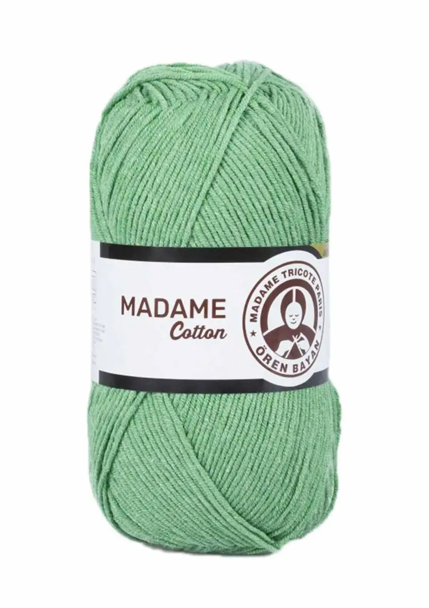 1 упаковка (5 шариков) мадам трите (Oren гинальный) хлопчатобумажная пряжа для