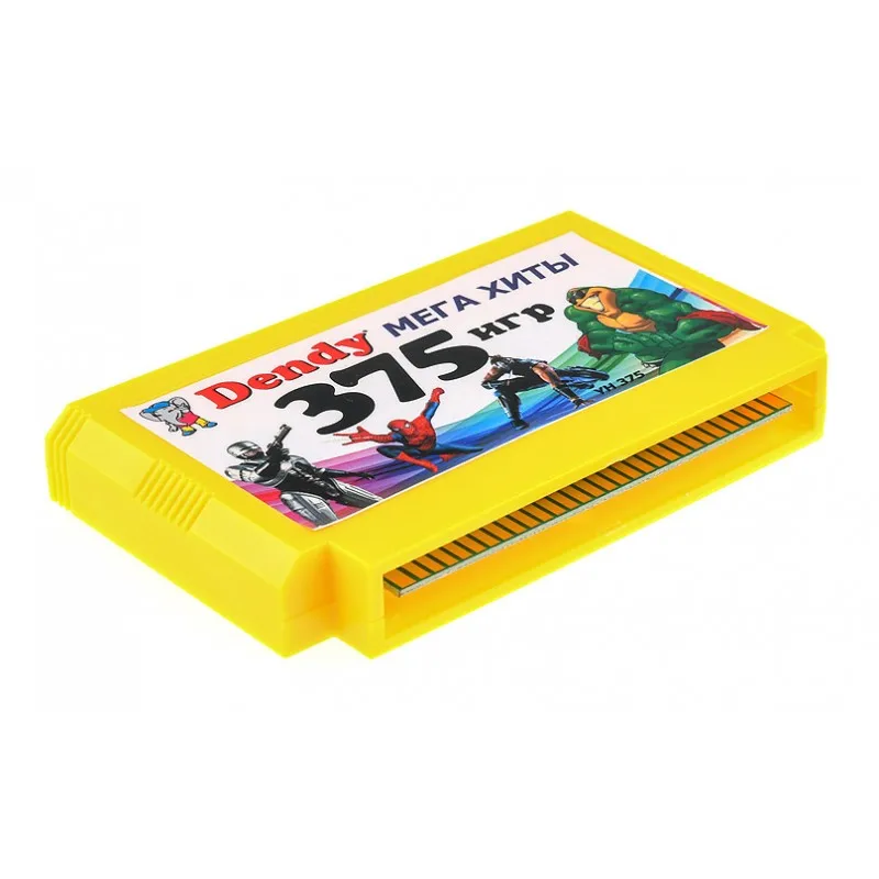 Game cartridge 375 games mega hits dandy. Yh375 | Электроника