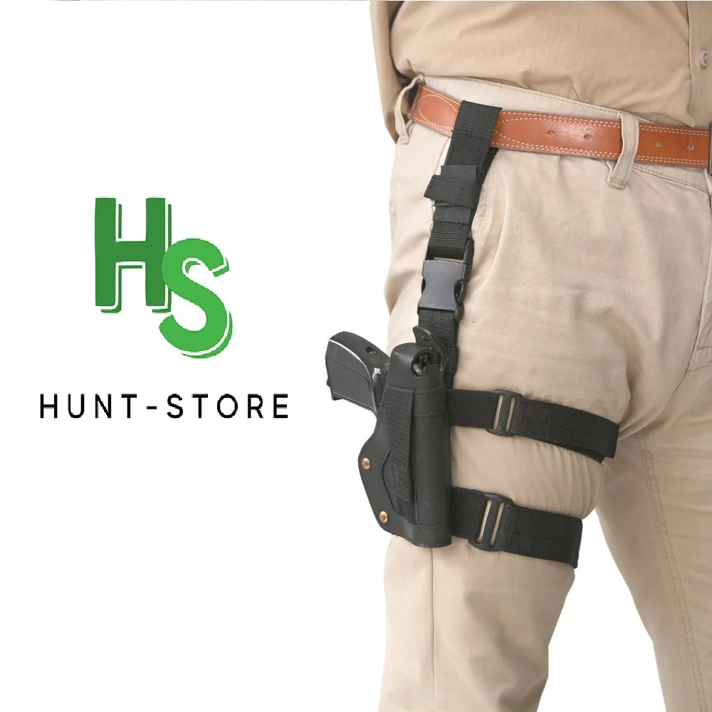 Кобура набедренная для пистолета Макарова Вальтер ХСН из натуральной кожи