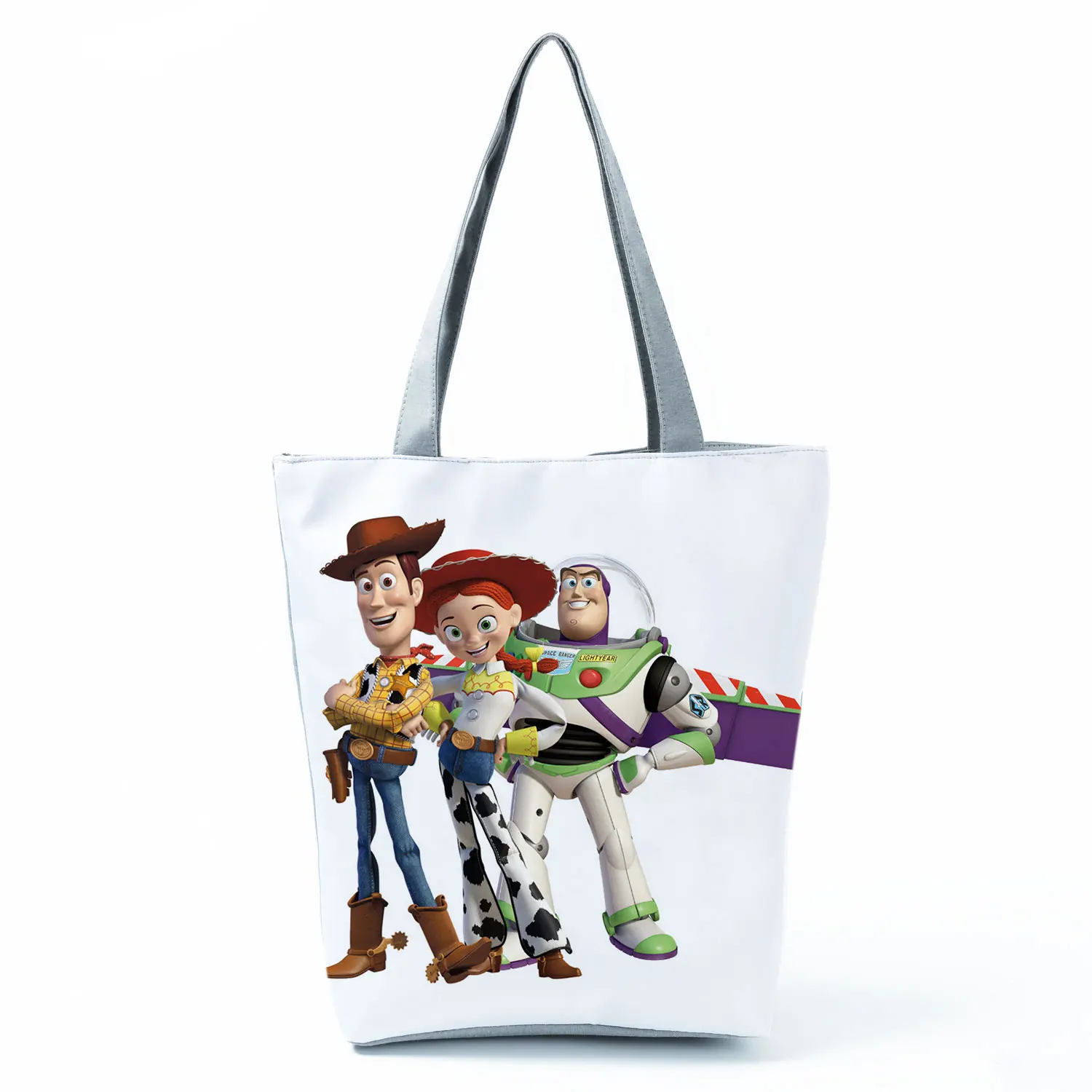 

Disney Toy Story Handbag for Women Shoulder Bag High Capacity Eco Reusable Shopping Bag Travel Beach Bag Wholesale Dropshipping