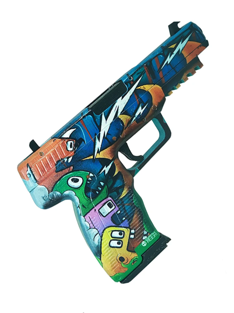 Пистолет из дерева Five Seven Разъярённая толпа CS GO | Оружие cs go (Деревянный