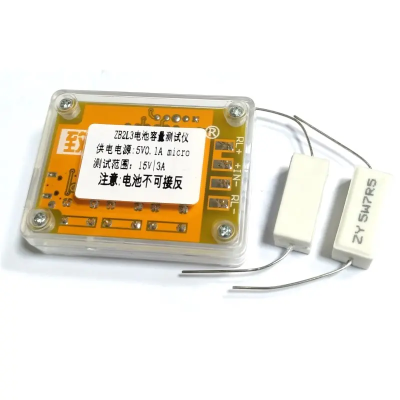 ZB2L3 ACC Tester With Case Цифровой тестер емкости аккумуляторов до 15В 3А 9999Ач | Инструменты
