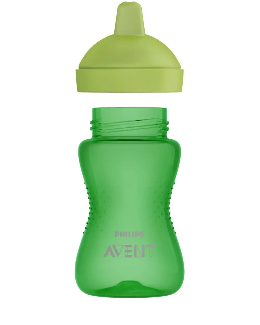 Philips Avent Чашка непроливайка с твердым носиком 300 мл зеленая|Чашки| |
