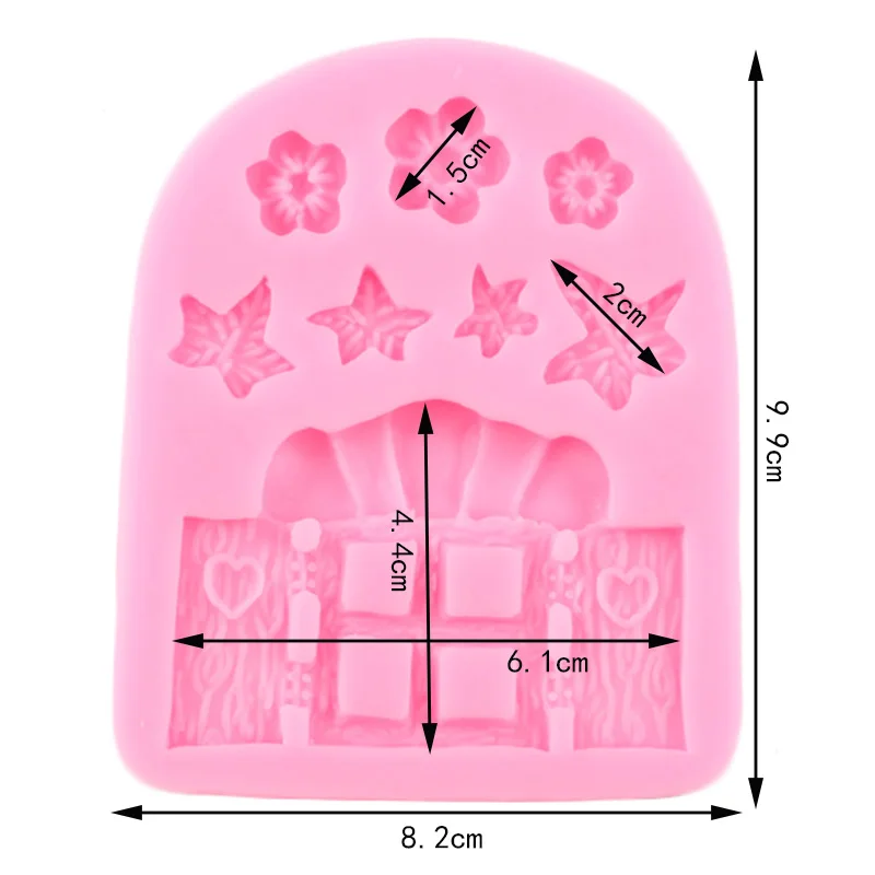 Сказочный Сад гном домашняя дверь Улитка силиконовые формы для детской