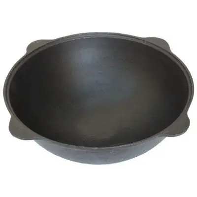 Казан чугунный 30 литров круглое дно |