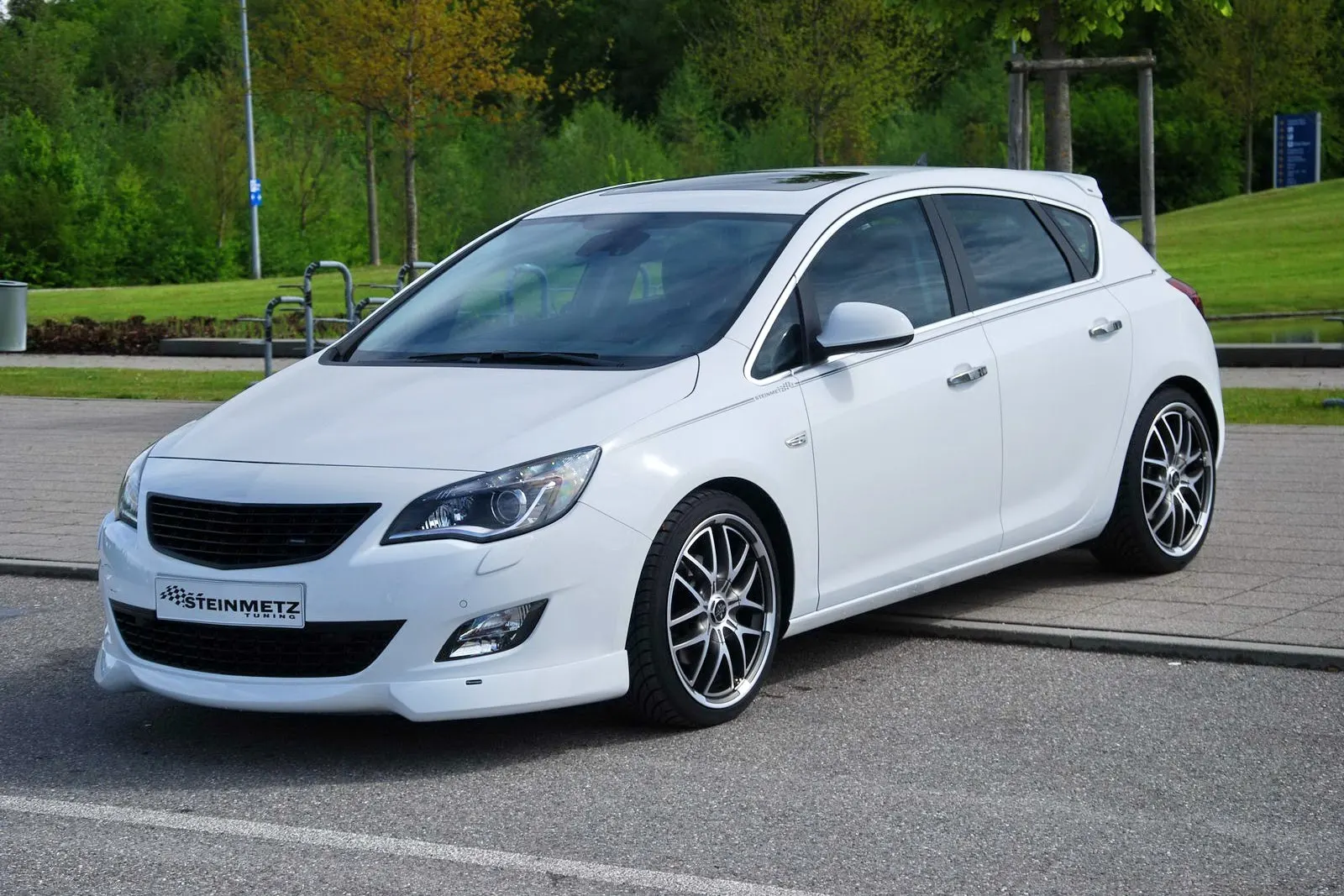 Opel Astra J Hb Ön 2009-2012 Tampon Dudak Stainmetz Style Etek Abs Plastik | Автомобили и мотоциклы