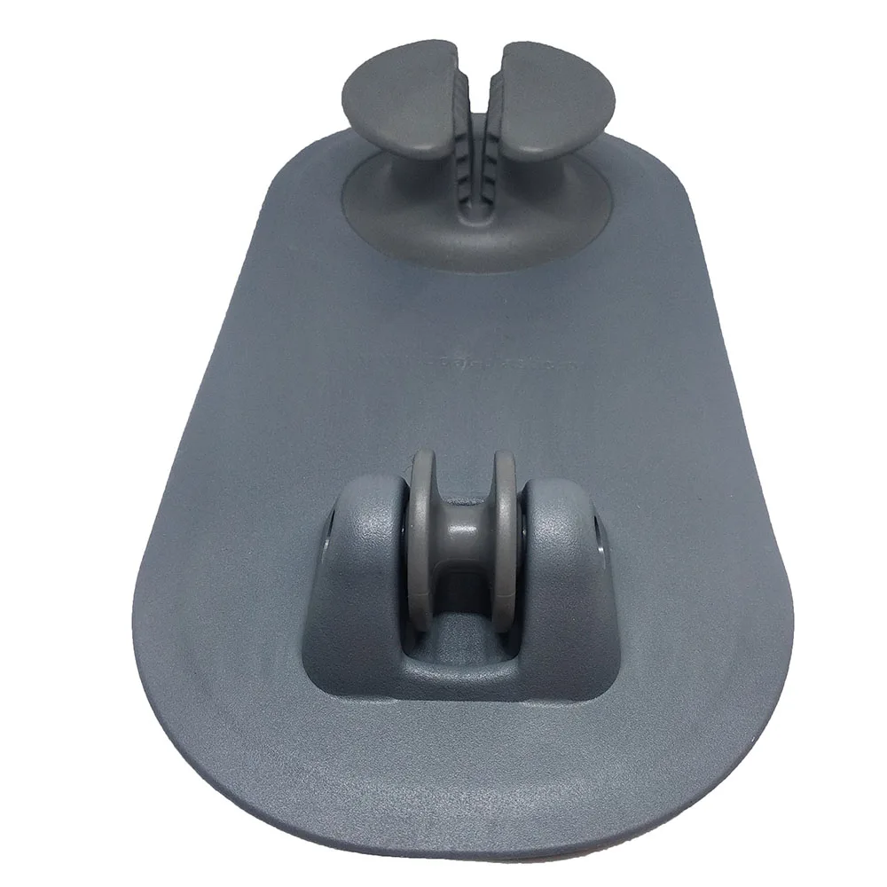 Якорный рым с роликом (серый) + клей на лодку пвх |