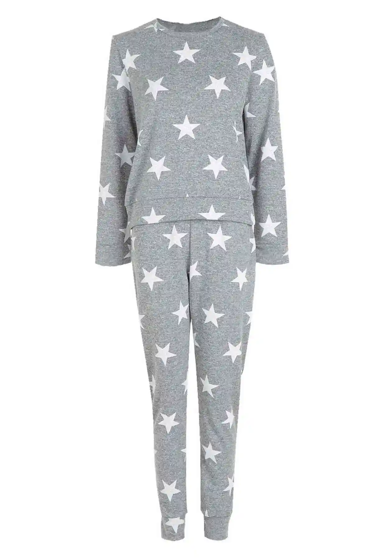 

Women's New Summer Spring Women Pajama Sets Homewear Pajamas Suit Sleepwear long-sleeved Track Suit Thick Warm Nightgown