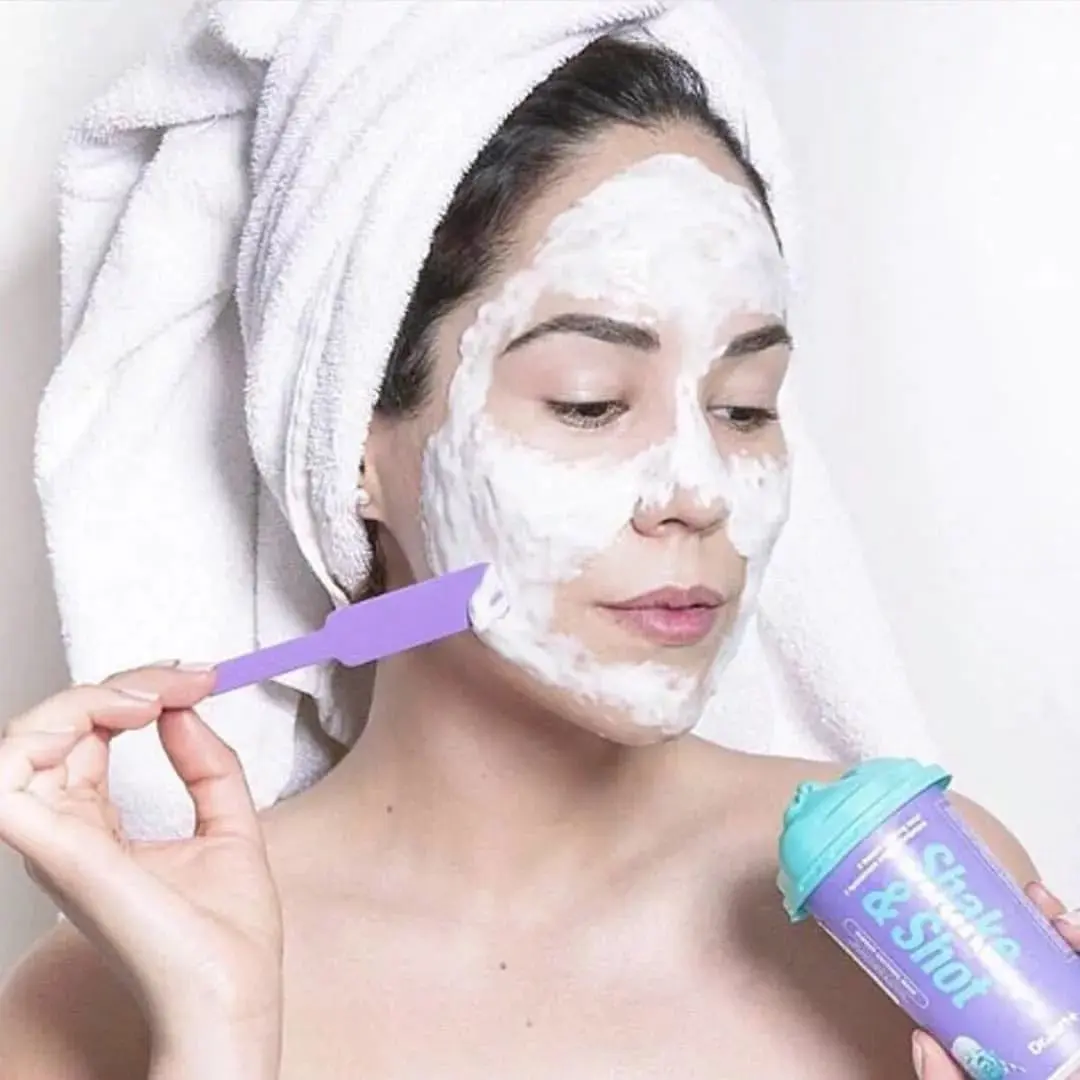 Альгинатная маска для лица с успокаивающим эффектом Dr.Jart+ Dermask Shaking Rubber Soothing
