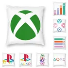 Наволочка-Подушка для видеоигр, Xbox, декоративная наволочка для дивана в стиле современного искусства с логотипом Playstation, чехол для телефона