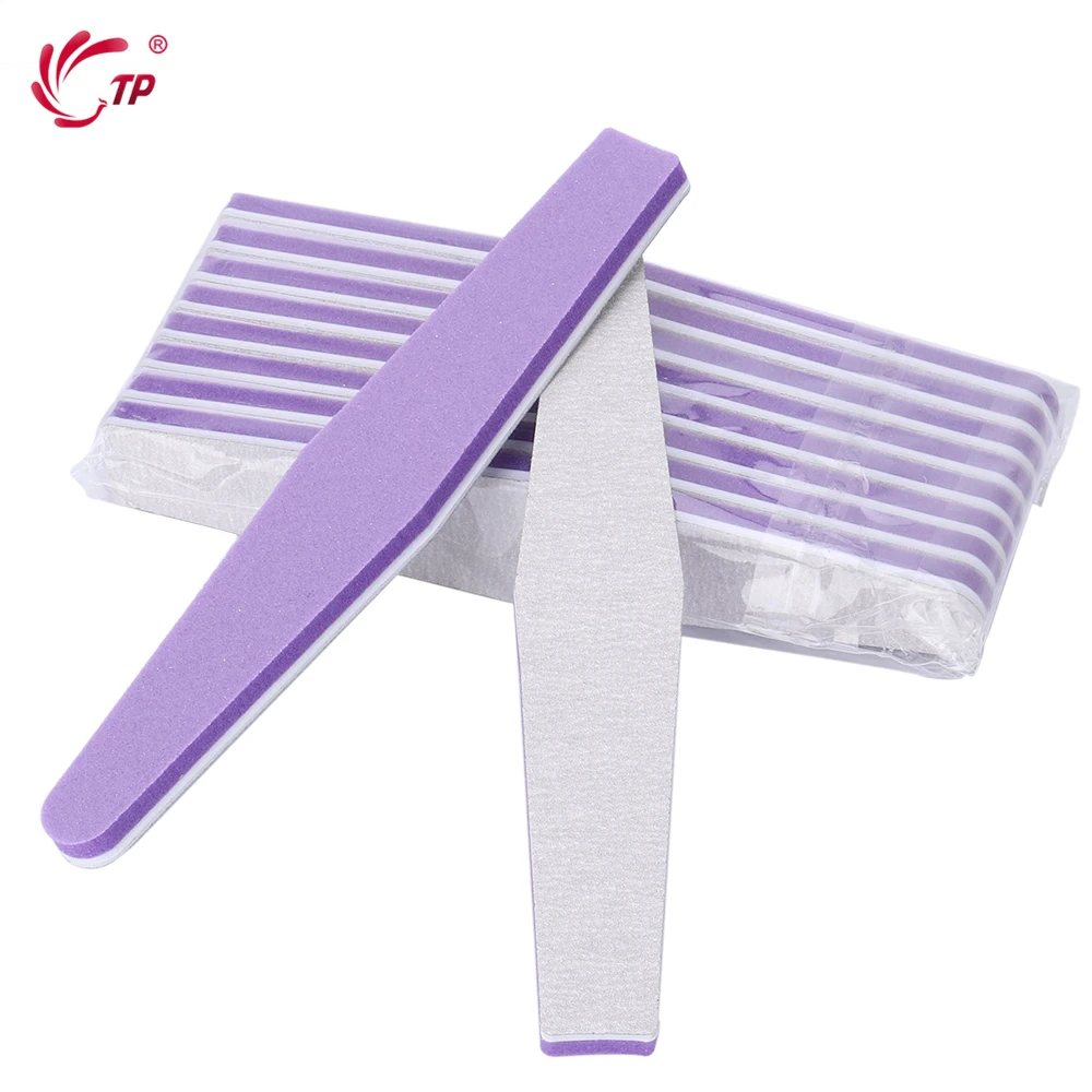 TP 10 шт./компл. Полировочная пилка для дизайна ногтей зернистость 100/180 блоки