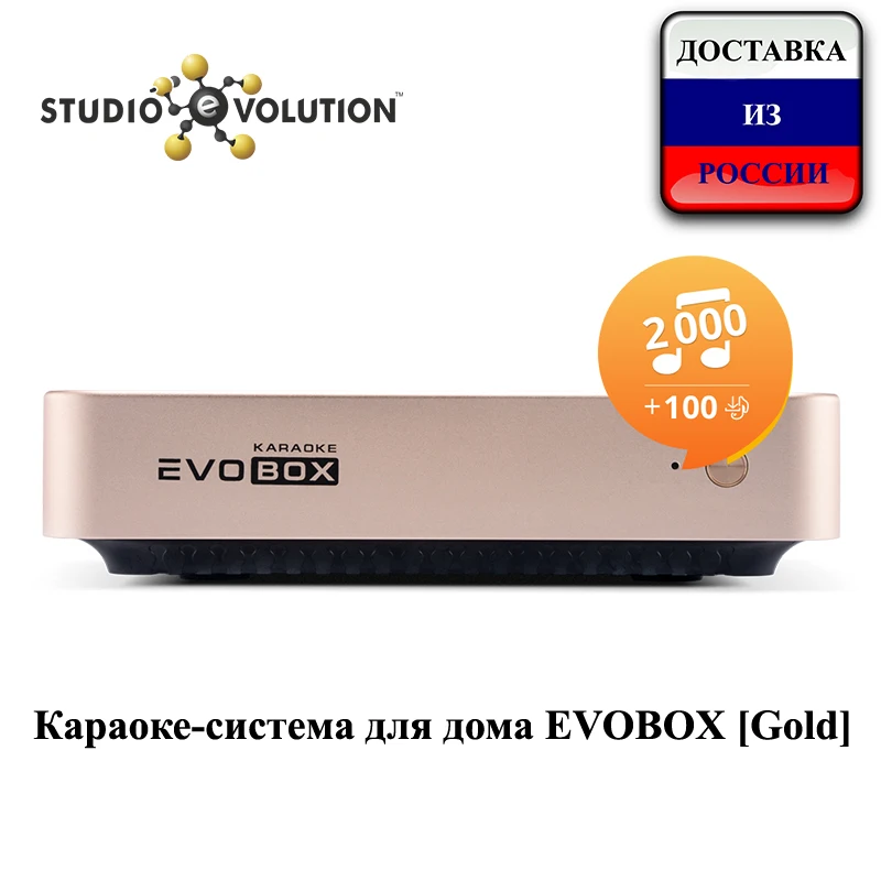 Караоке система для дома EVOBOX [Gold]|Караоке и микшерные пульты| |