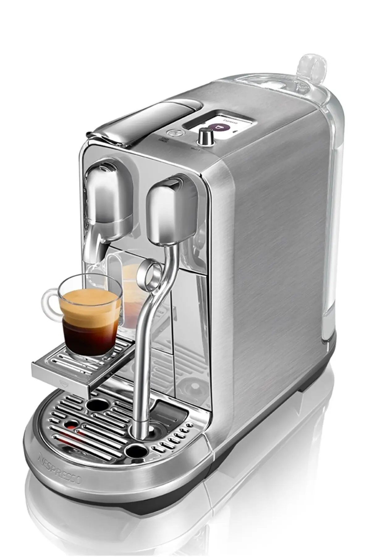 

Nespresso J520 Creatista Plus 2300W Power Touch Screen Panel Professional Milk Frothing System Double Thermo Block Waste Water Detection 19 Bar Pressure Auto Power Off Drip Safety 2022 Kitchen Universal