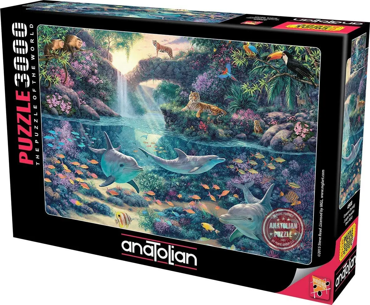 

3000 piece puzzle suitable for adults and children colorful quality print made in turkey jigsaw new model