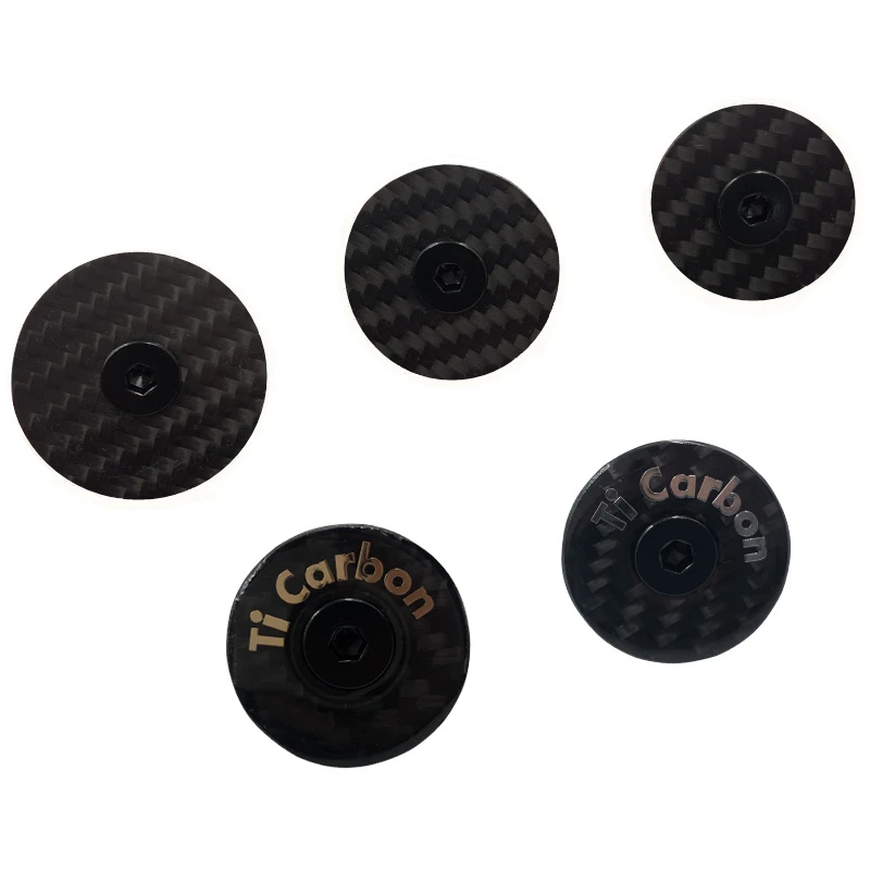 Велосипедный стержень Superlight 7g полностью карбоновая верхняя крышка с Ti винтом для