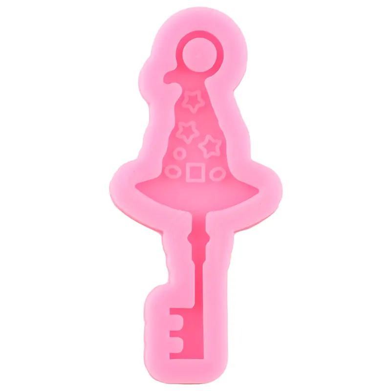 Форма Хэллоуин для шляпы ведьмы силиконовая форма брелока изготовление