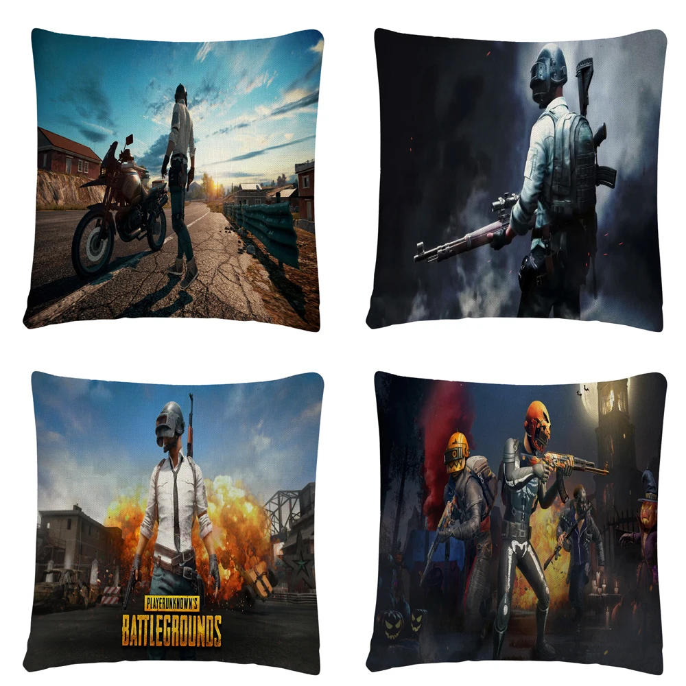 PUBG игры Герой мультфильма обои постельное белье Чехол для подушки домашнего