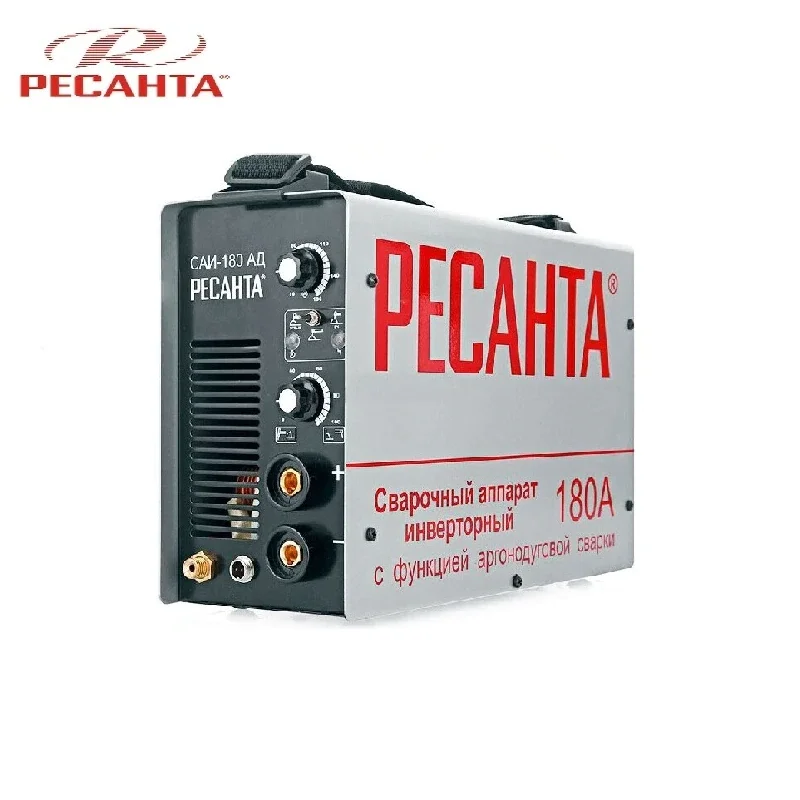Сварочный инверторный аппарат Ресанта SAI 180 AD (аргонная дуговая сварка)|Сварочные
