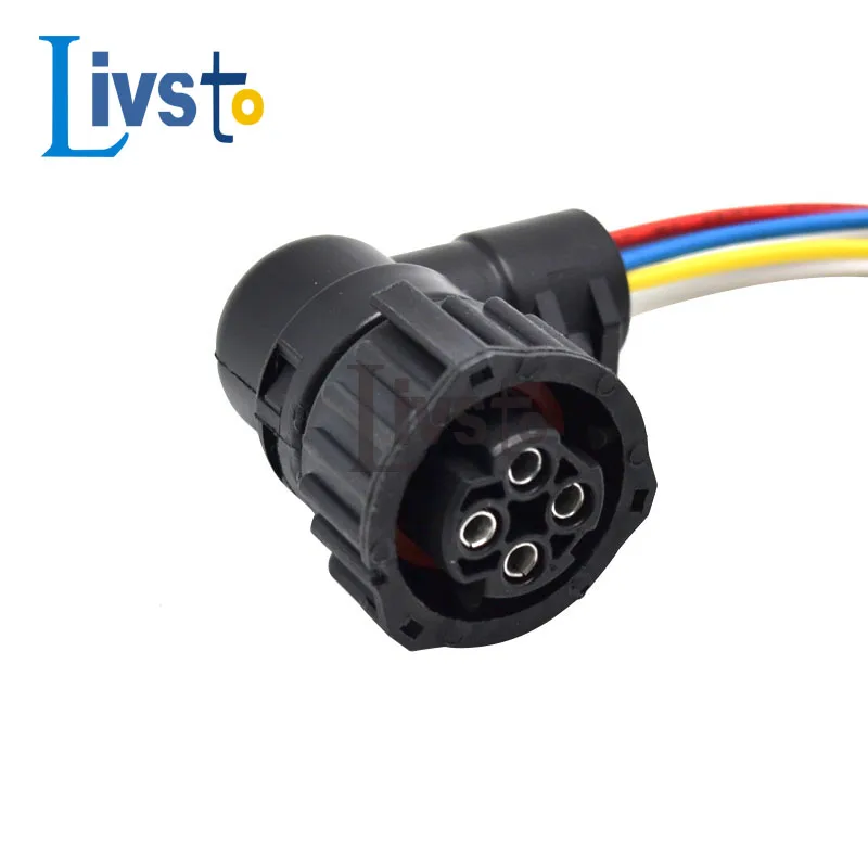 1 компл. 4-контактный Тип TE круглый DIN Водонепроницаемый Автомобильный