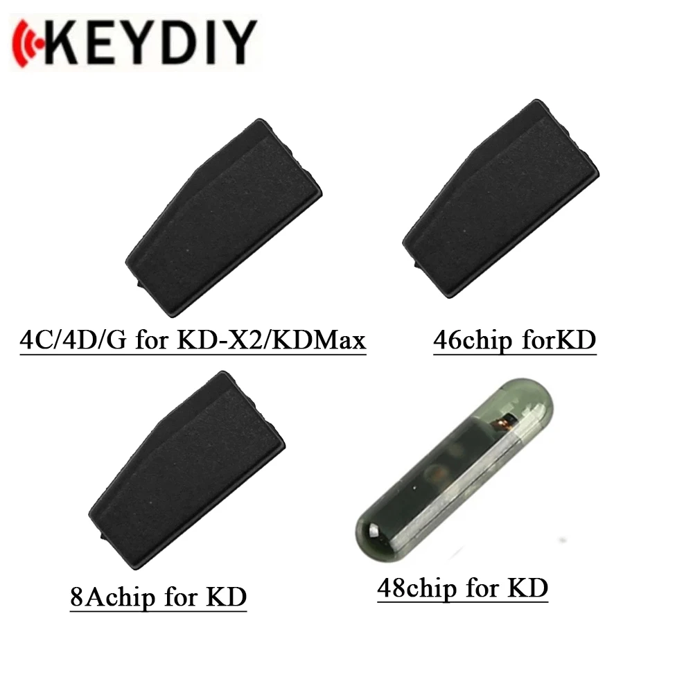 20 шт. KD чип транспондера Авто 8A ID4C/4D ID48 ID46 фотосессия 4C 4D 46 48 копия чипа для KEYDIY |