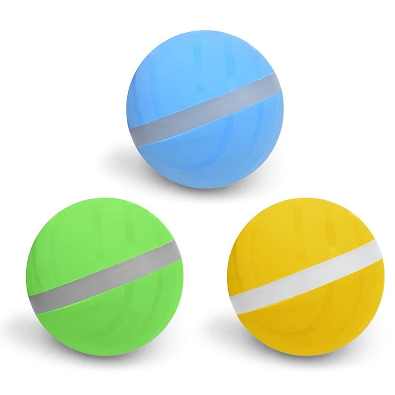 Светодиодный прыгающий пинбол движущаяся Водонепроницаемая игрушка для собак и