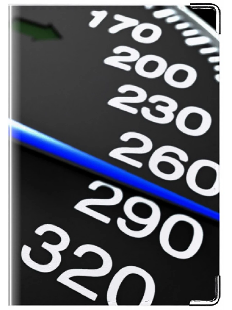 Обложка на автодокументы с уголками Modaprint Скорость