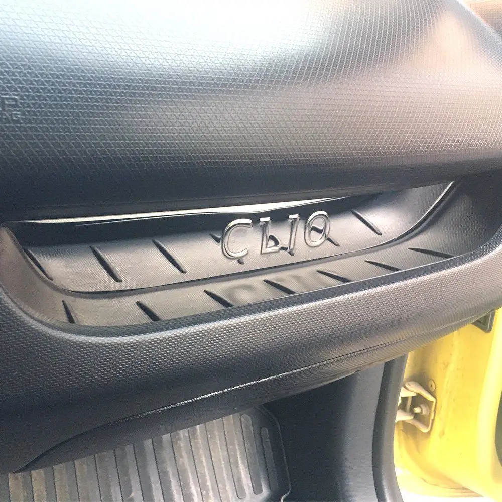Хромированная консоль Renault Clio 4 Streamer Trim 2012-2019 автомобильные аксессуары из