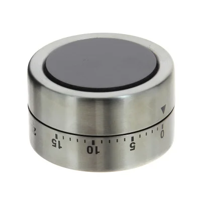 Mechanical timer with magnet Fackelmann Zenker 6 5 cm 60 min baking accessories kitchen tool supplies Timers Tools Gadgets Dining Bar Home Garden |
