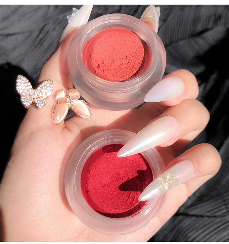 

Matte Soft Waxy Lip Mud Matte Matte Cloud Velvet Lip Cheek Dual-Use Lip Glaze Long-lasting Color Blush 1 pcs