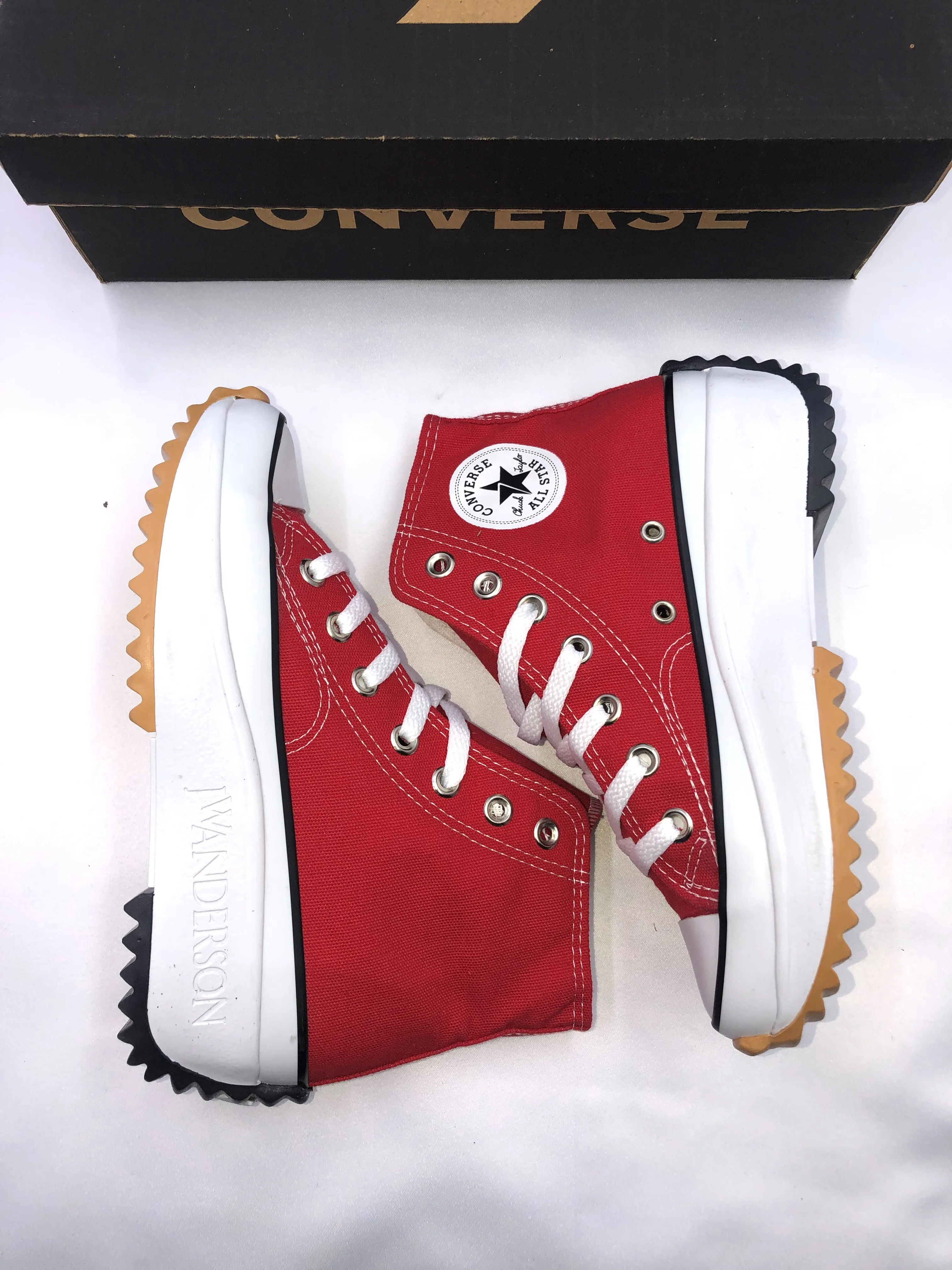 Кроссовки Converse Run Star Hike женские высокие подошвы повседневное использование для