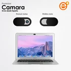 Крышка для камеры ноутбука, наклейки на компьютер, крышки Tapon в черном цвете, личная безопасность для веб-камеры
