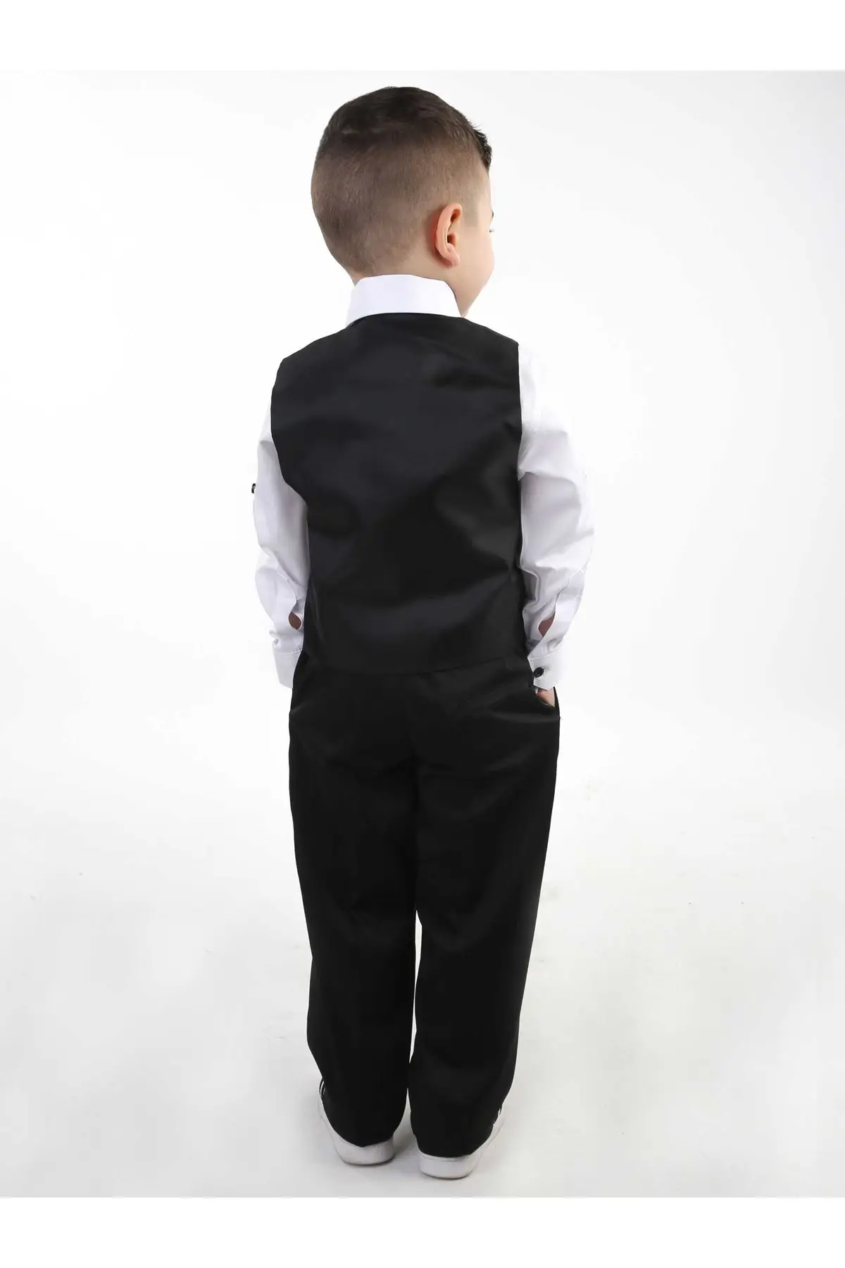 Комплекты одежды для мальчиков джентльменский галстук бабочка + рубашка брюки