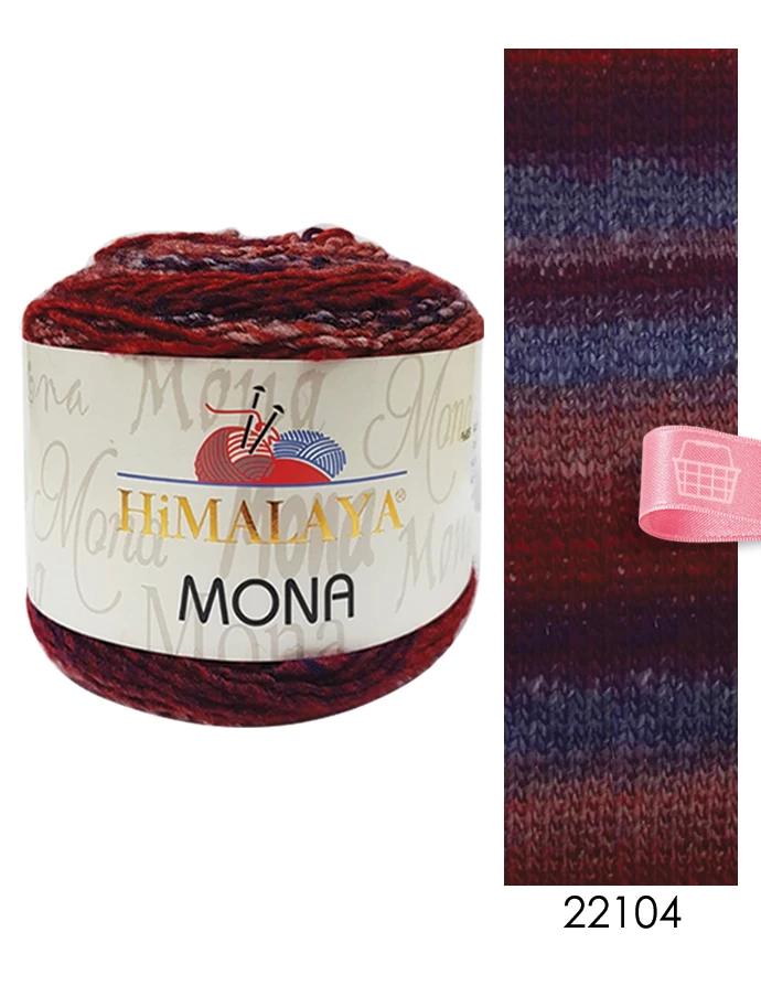 Mona Бренд Himalaya Мона торт пряжа 100g ручная вязка крючком шерсть градиент Цвет