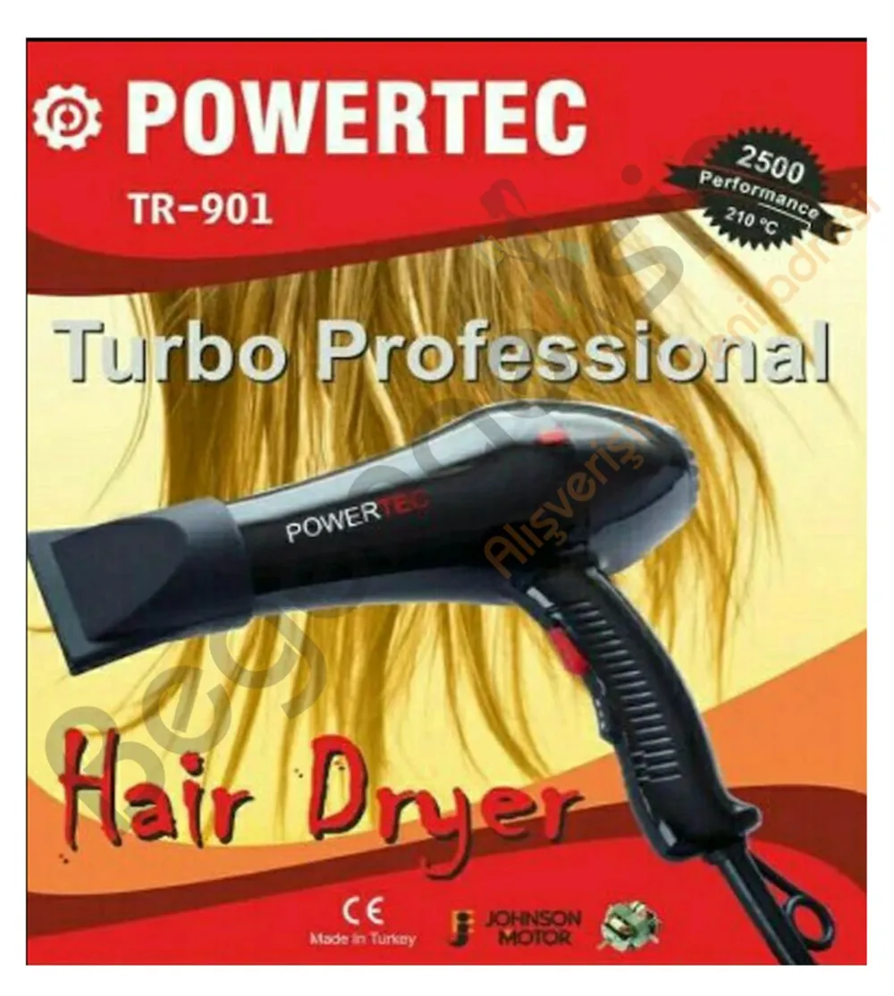

Professional 2500W Hair Dryer Strong Power Barber Salon Styling Tools Hot/Cold Air Blow Dryer 2 Speed Adjustment Household Use