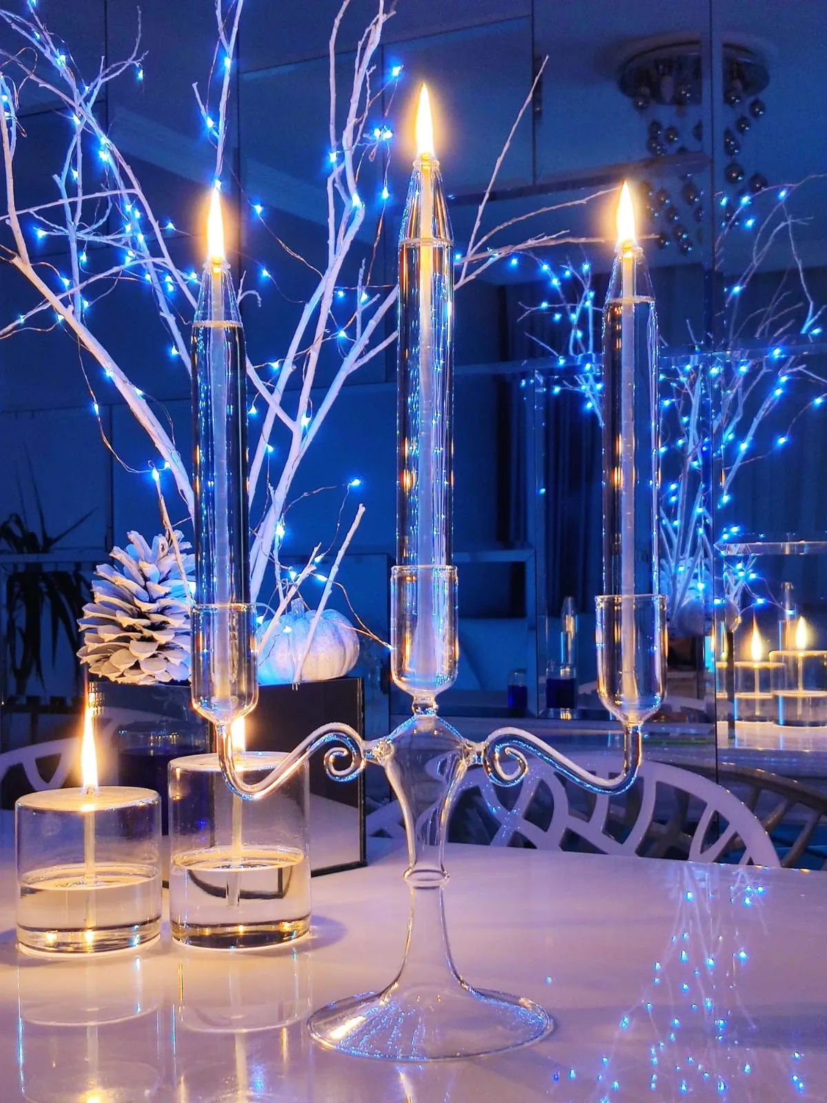 

Uzun gaz lambası silindir cam gaz lambası cam dekor gece romantik Modern nişan dekorasyon masa dekorasyon merkezi parçaları