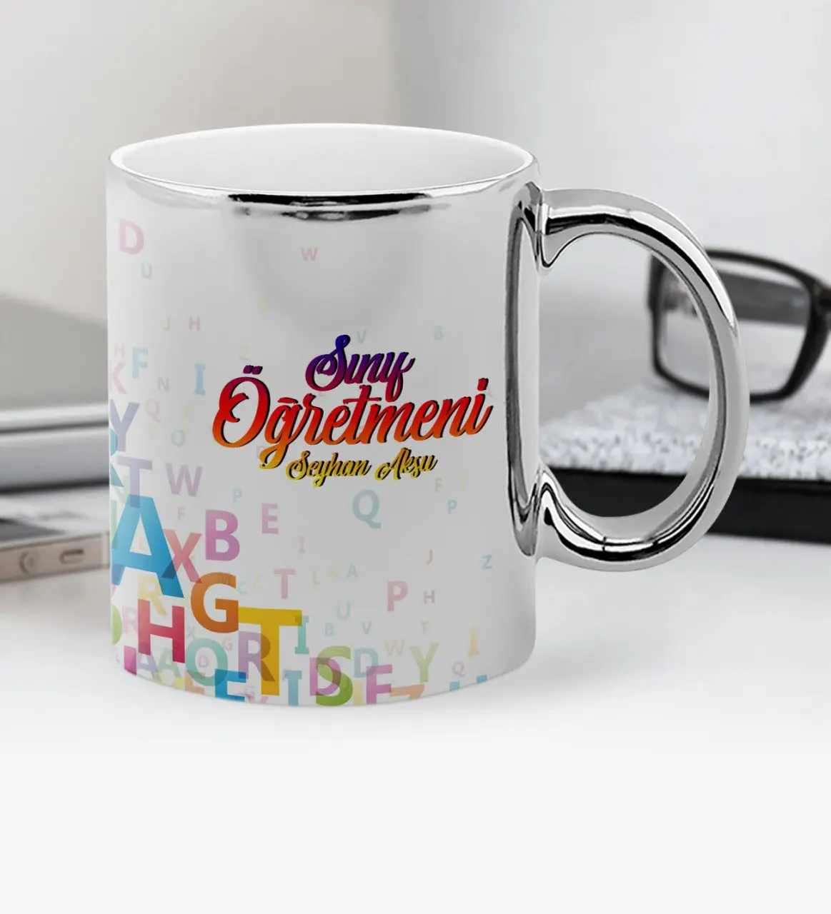 

Personalized Class Teacher Chrome Mug Cup-2