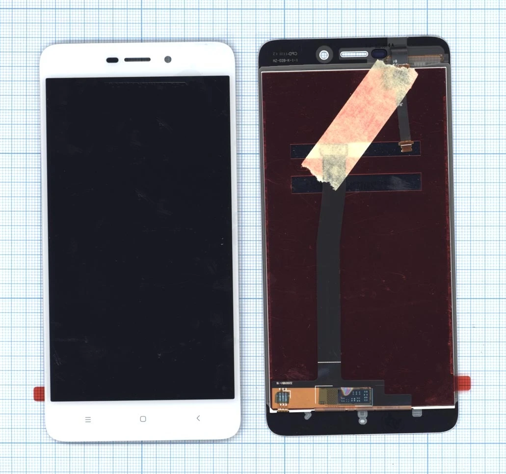 Модуль (матрица + тачскрин) для Xiaomi Redmi 4A белый