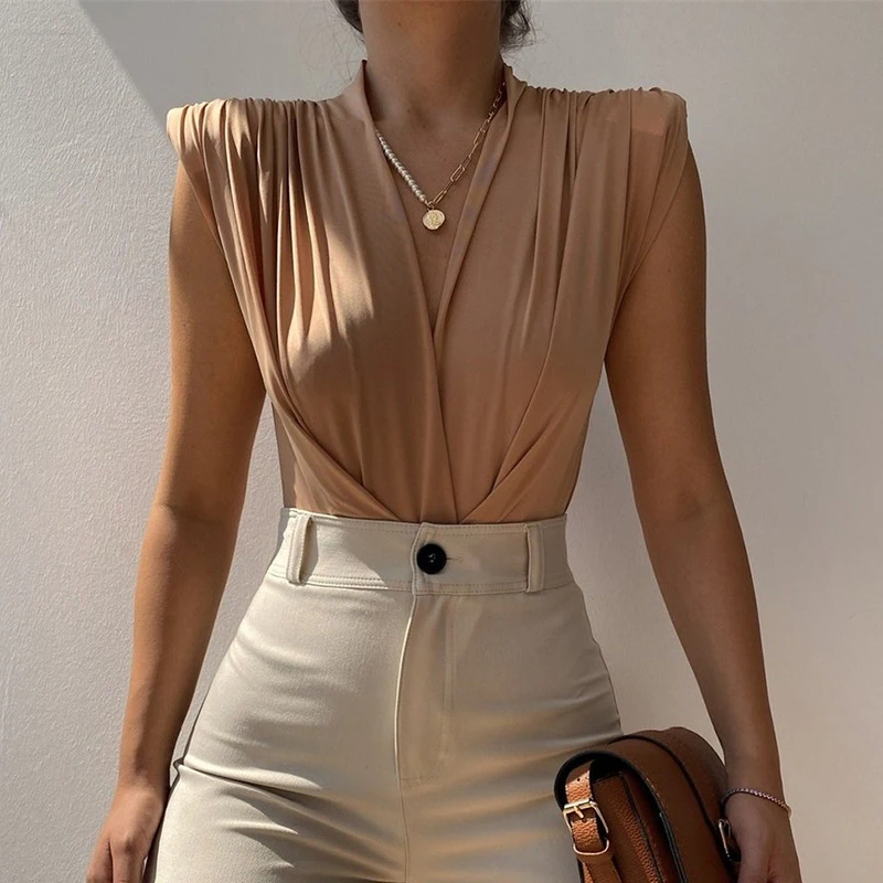 Sexy Summer Dress 2022 V Neck Sleeveless Bodysuit Fashion Bodycon Rompers Womens Elegant Dresses For Women Overalls Shorts Blue