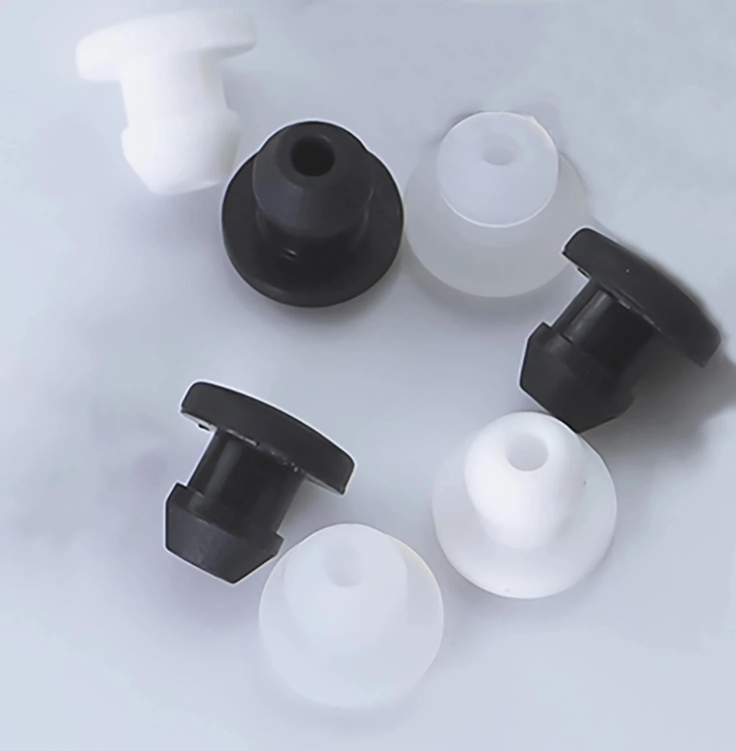 

15mm-50.6mm Silicone Rubber Caps T Type Plug Cover Snap-on Gasket Blanking End Caps Seal Stopper Protective Gasket