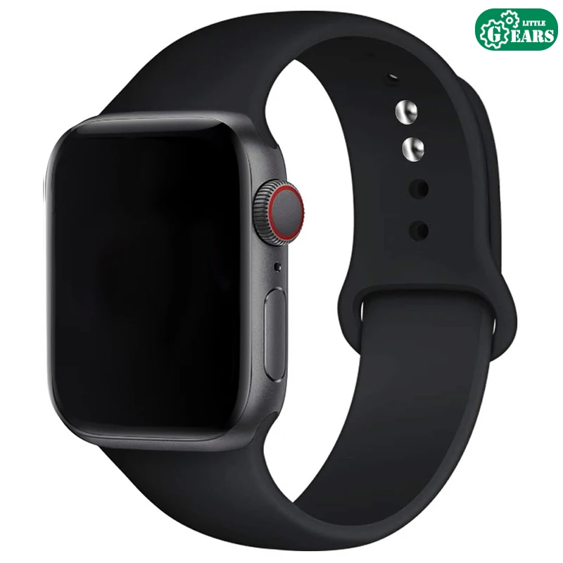 Ремешок силиконовый для Apple Watch iWatch Series 1 2 3 4 5 38 40 42 44 мм|Ремешки часов| |