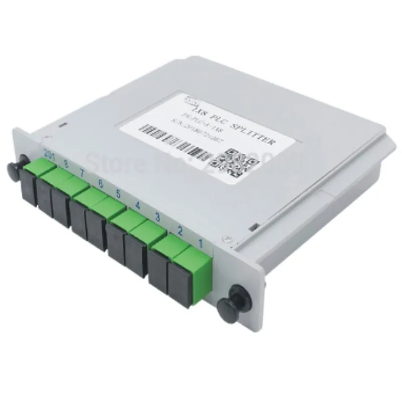 Распределитель волоконных Waveguide типа Sc Apc FTTH с 1X8 1/16 SC/APC/UPC PLC Planar 10 шт. | Мобильные