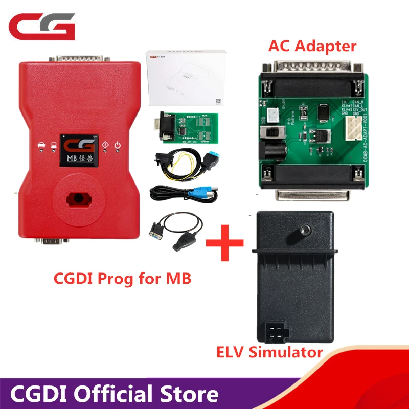 CGDI Prog для MB Key программатор глобальная Версия Benz поддержка всех ключей потери