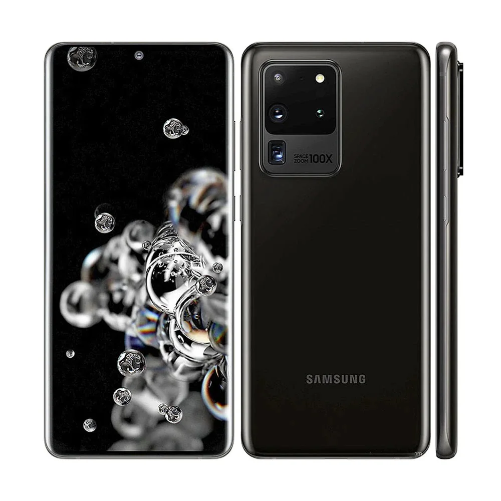 Восстановленный разблокированный смартфон Samsung Galaxy S20 Ultra 5G 128 ГБ ROM G988U Snapdragon 865